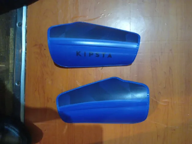 Espinilleras Fútbol Kipsta Azul