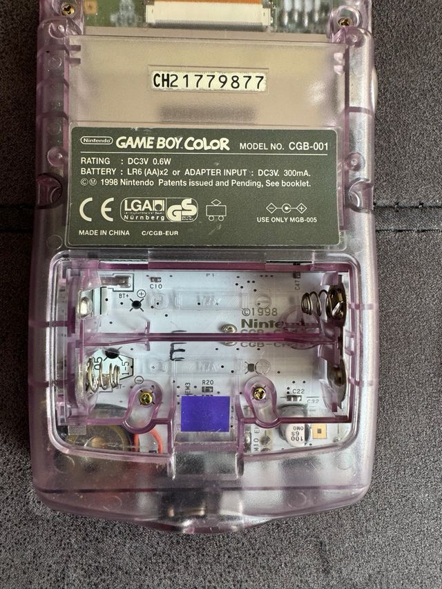 Game Boy Color Rosa/Viola
