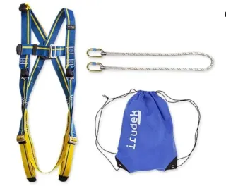 Irudek - Sistema de retención, cinturón escalada