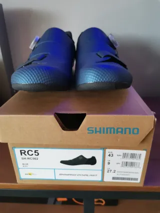 Zapatillas Shimano Carretera Talla 43 Azul