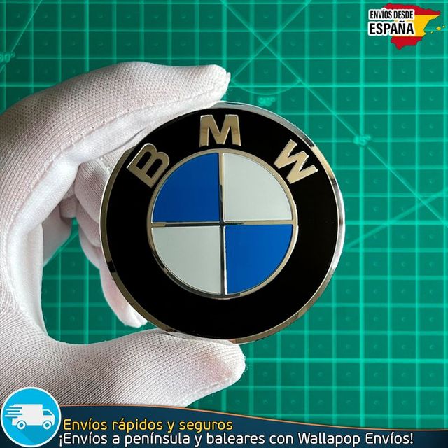 Emblema BMW 60mm Adhesivo Aluminio Coche y Moto