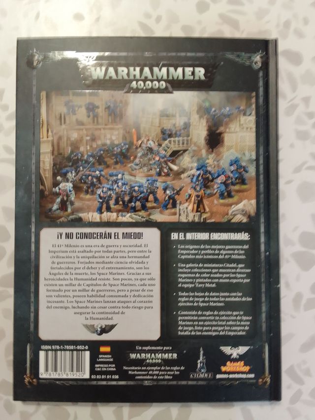 Codex Adeptus Astartes Space Marines WH 40k