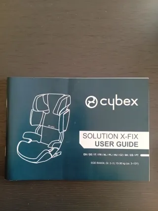 Silla coche Cybex Solution X-Fix Grupo II/III