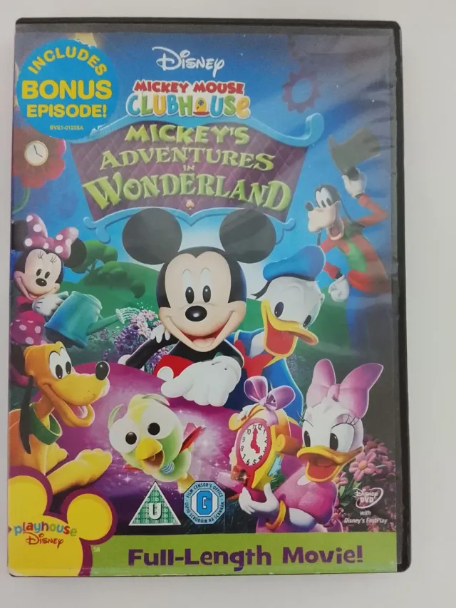 DVD Mickey's Adventures in Wonderland