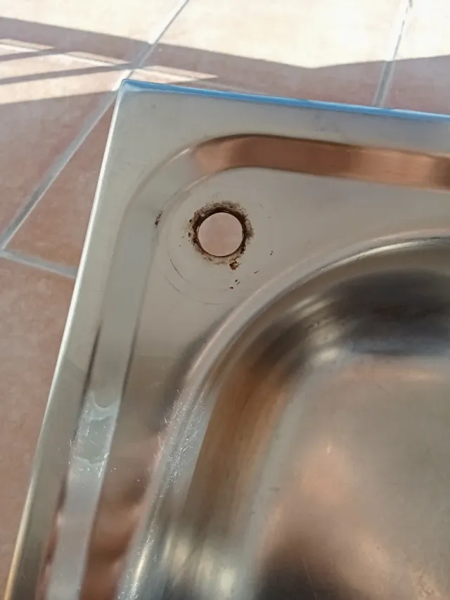 Fregadero doble de acero inoxidable