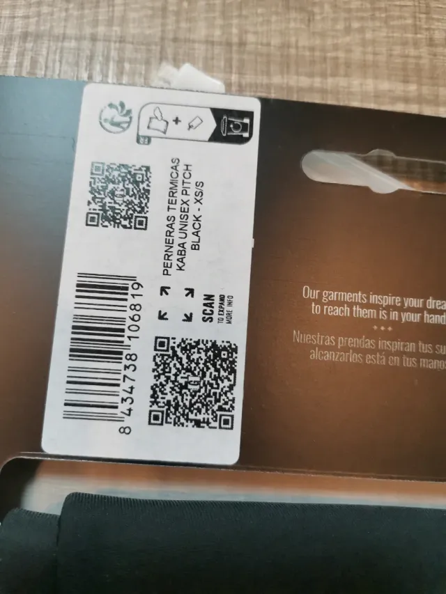 Perneras Gobik Talla XS-S Negras