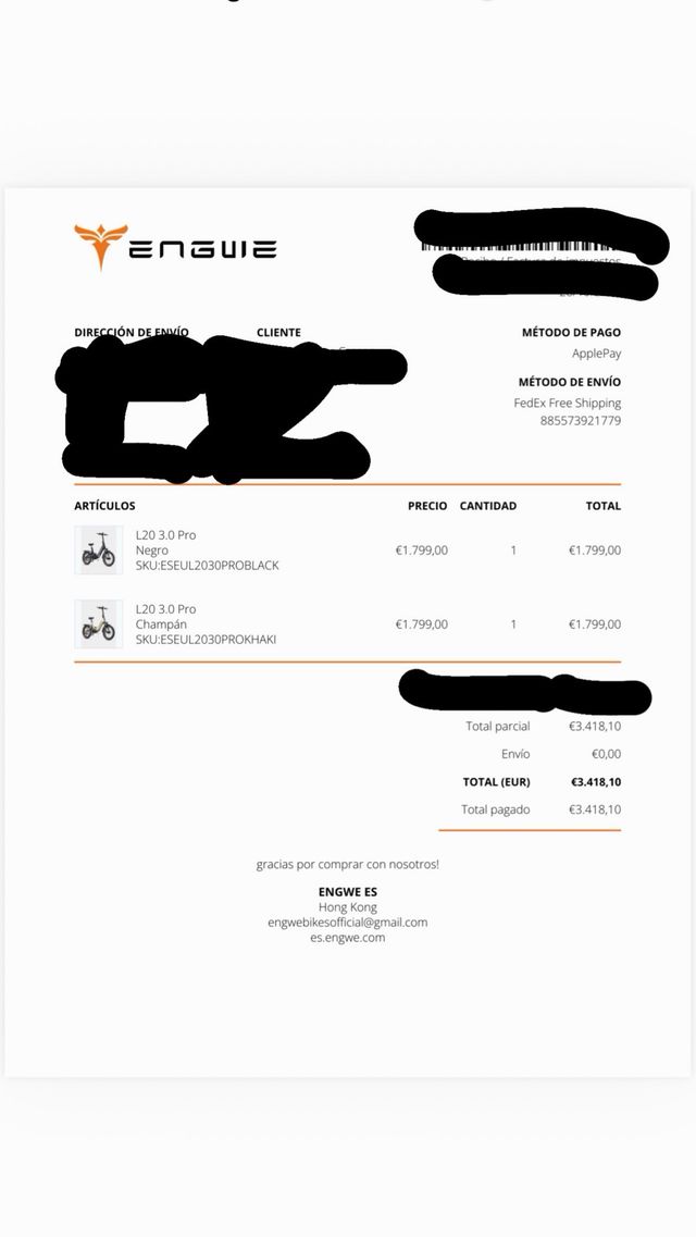 Bicicleta Eléctrica L20 3.0 Pro