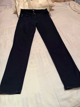 Pedro del Hierro Pantalón Mujer Azul