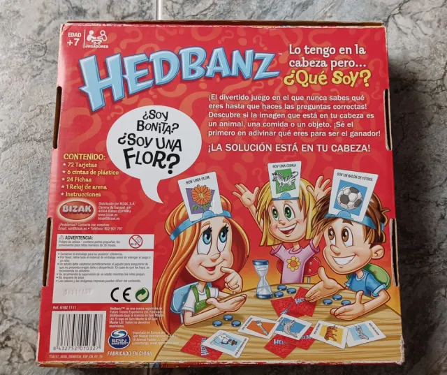 Juego Hedbanz Bizak