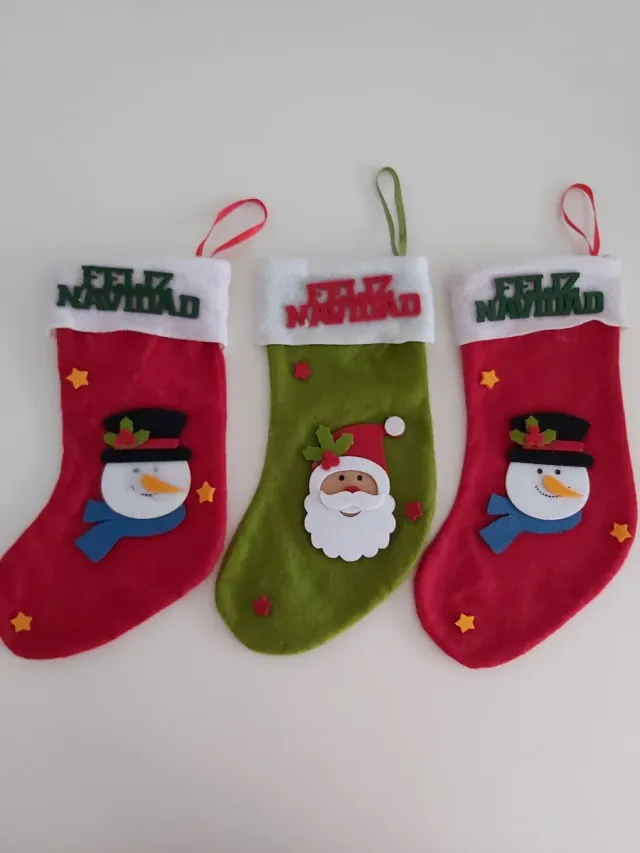 Calcetines Navideños Decorativos
