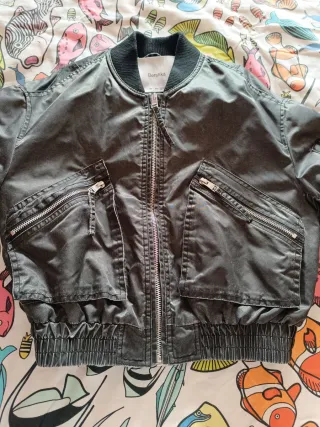 cazadora vaquera bomber