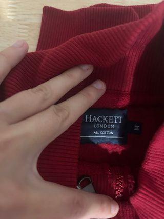 Sudadera Aston Martin Racing Roja hombre Talla M