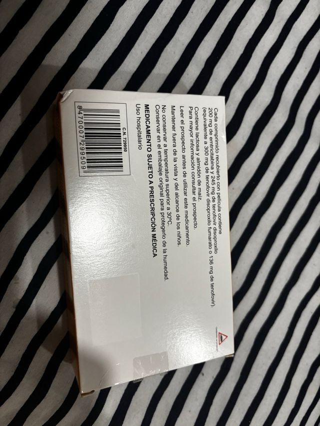 Emtricitabina/Tenofovir Macleods 200/245 mg