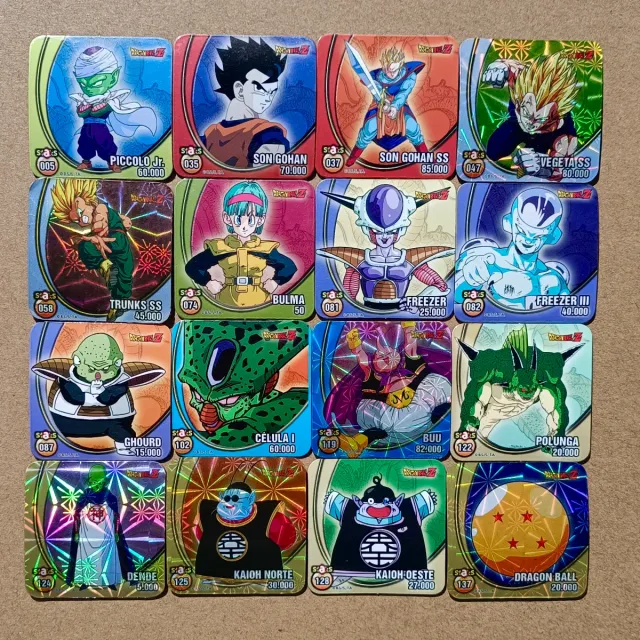 Lotteria di roller, staks e tazos di Dragon Ball e Pokemon