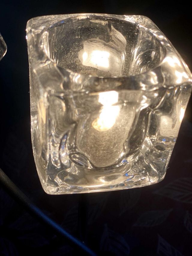 Lámpara de techo moderna cristal y metal