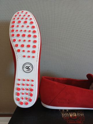 Mocasines Melvin & Hamilton Thea 5 Talla 40 Rojos