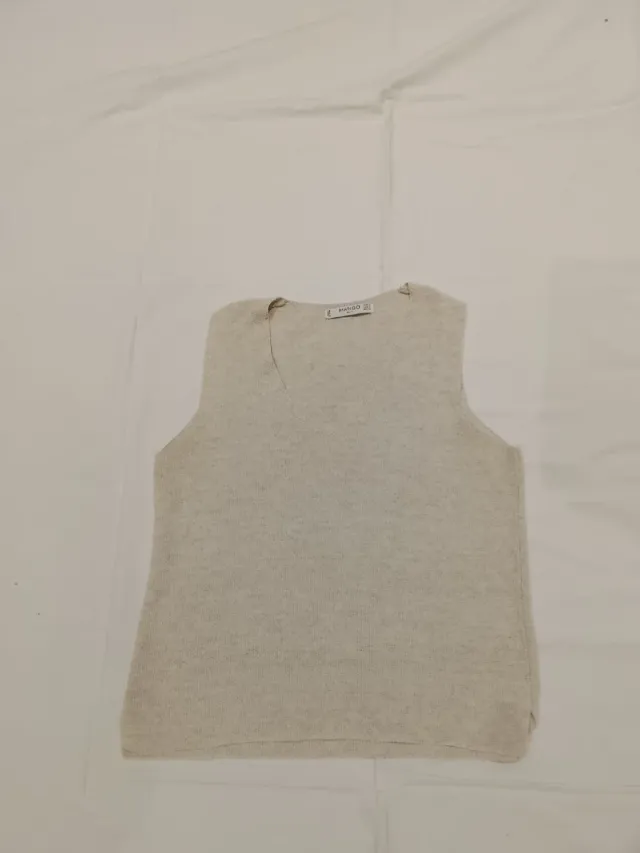 Top sin mangas mango