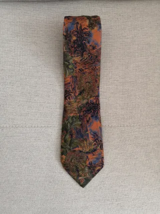 Corbata seda 100% Pierre Cardin hecha a mano