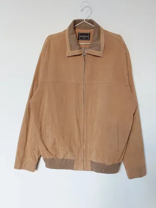 Chaqueta MOSNOUA ante sintético beige