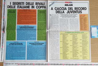 Poster Milan di Stelle Super Gol 1985-86