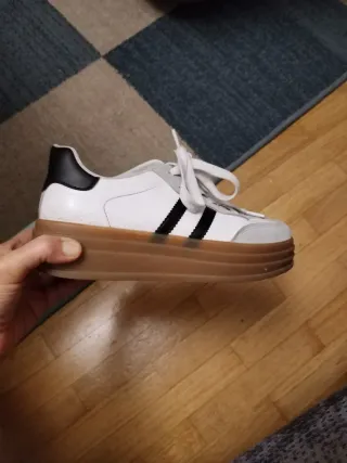 Zapatillas blancas plataforma