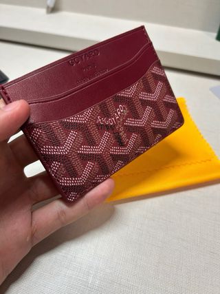 Cartera Goyard Roja