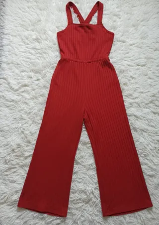 Mono Bershka Rojo Talla S