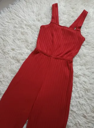 Mono Bershka Rojo Talla S