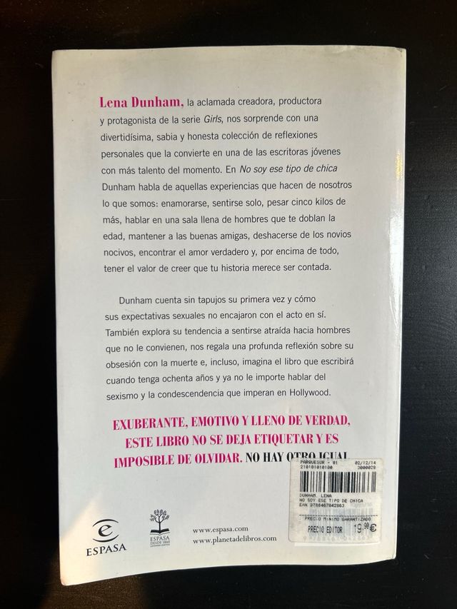 No soy ese tipo de chica