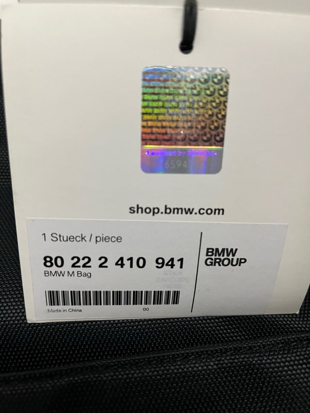 Bolsa BMW M Negra
