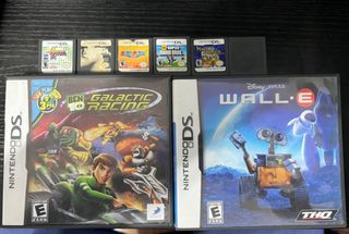 Juegos Nintendo DS: Ben 10, Wall-E, Mario Bros