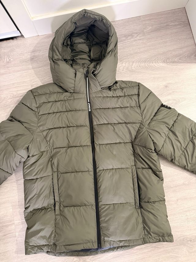 Chaqueta Ecoalf acolchada verde nueva.