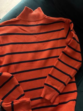 Jersey Polo Ralph Lauren Naranja Rayas