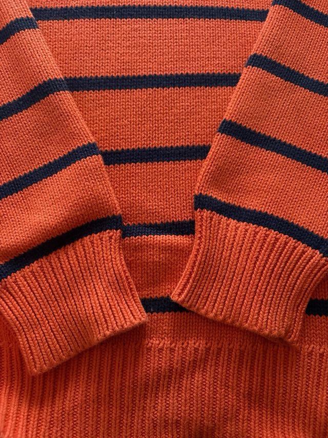 Jersey Polo Ralph Lauren Naranja Rayas