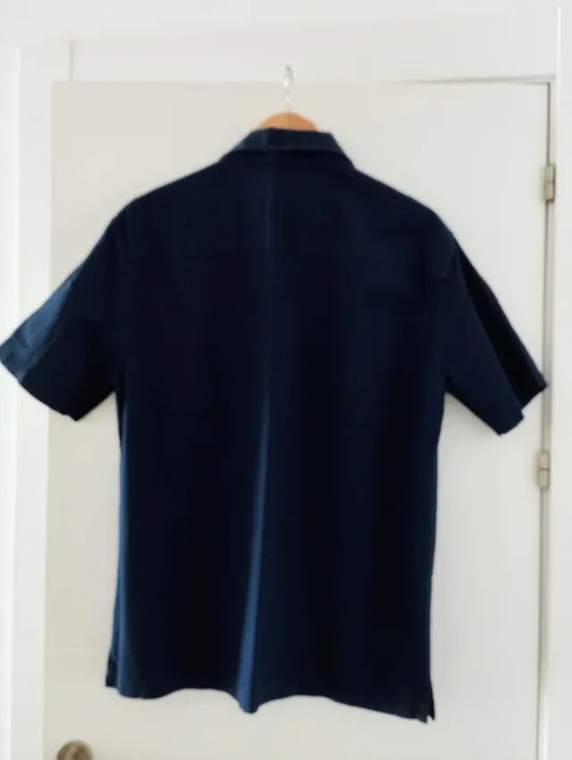 Polo Zara Hombre Azul