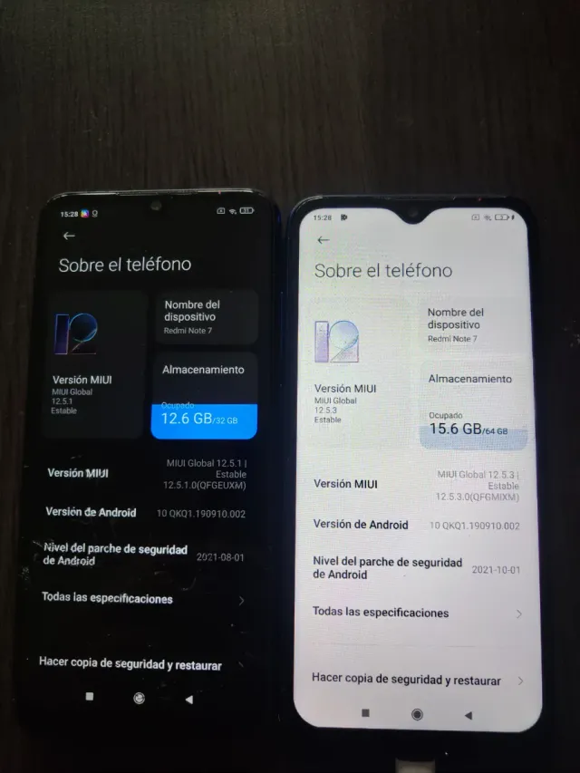 2 x Xiaomi Redmi Note 7 (32GB + 64GB)