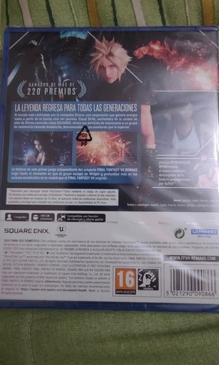 PS5 Final Fantasy VII Remake Intergrade