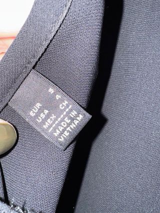 Mono largo negro Mango talla S