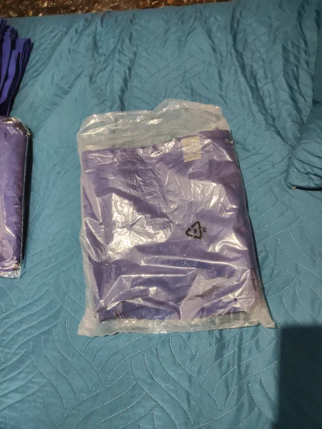 Pantalón de trabajo morado