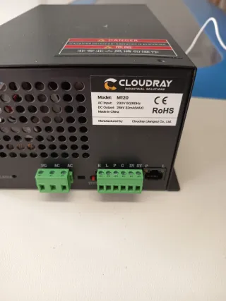Fuente Alimentación Cloudray M120 120W CO2