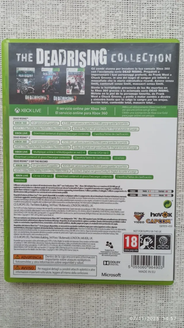 Collezione Dead Rising per Xbox 360