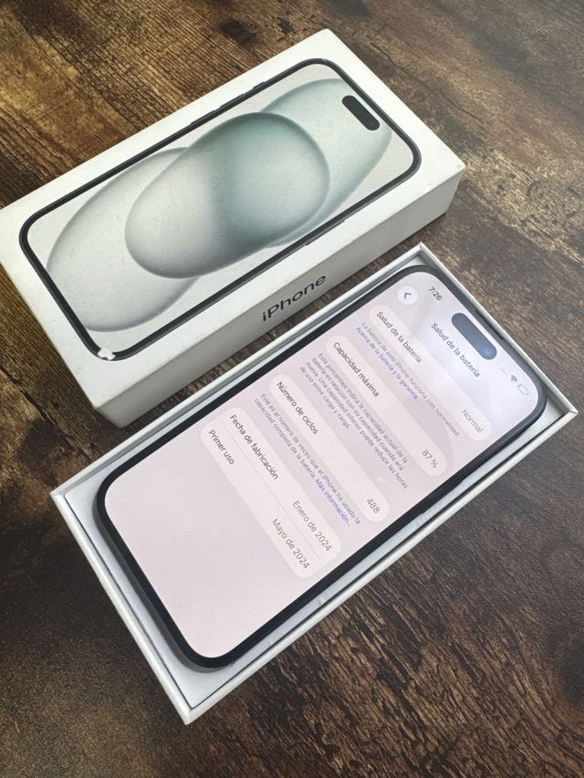 iPhone 15 128GB Excelente y Completo