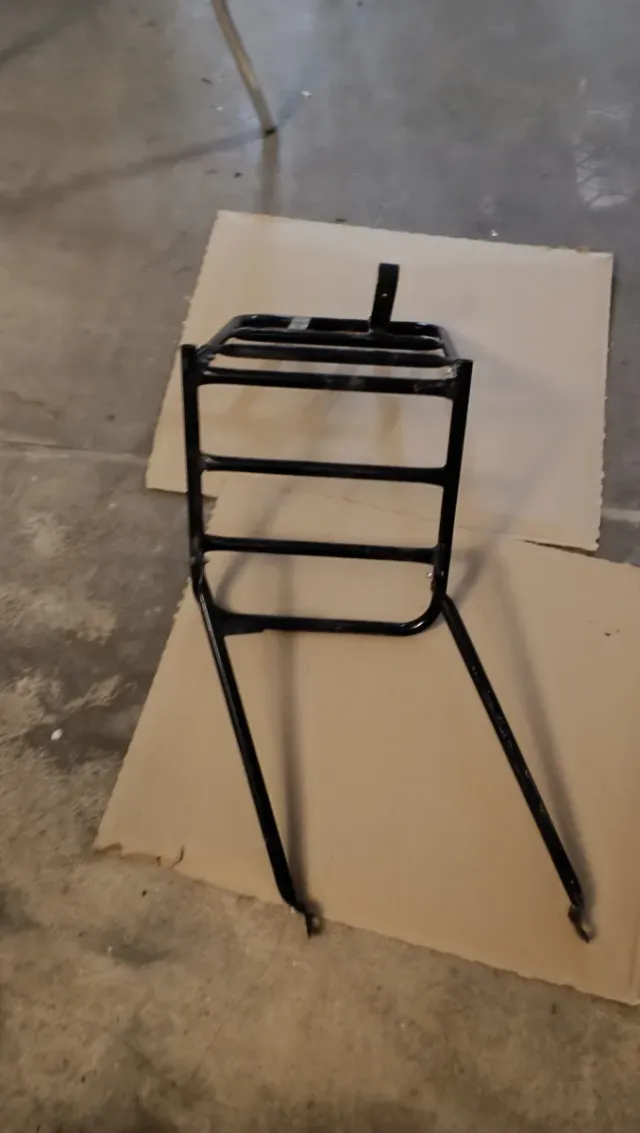 Portaequipajes Vespa Negro