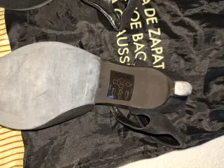 Zapatos de baile  tango y salón LA HALLE negros 38