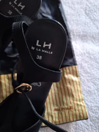 Zapatos de baile  tango y salón LA HALLE negros 38