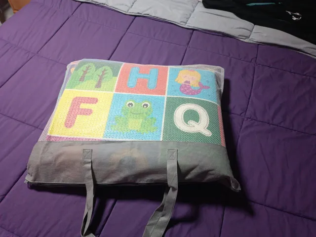 Alfombra de juegos reversible para bebés