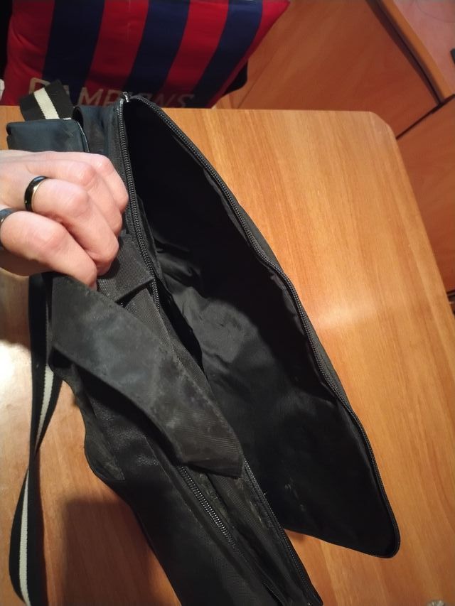 Mochila portátil negra