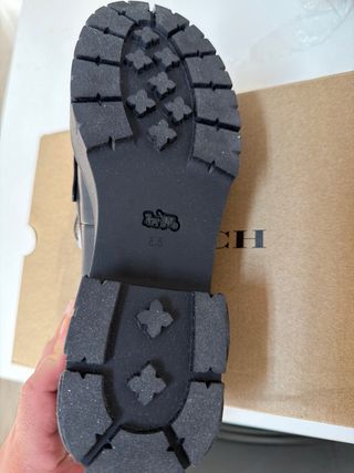 Mocasines Coach Negros Mujer. Nuevo a Estrenar.