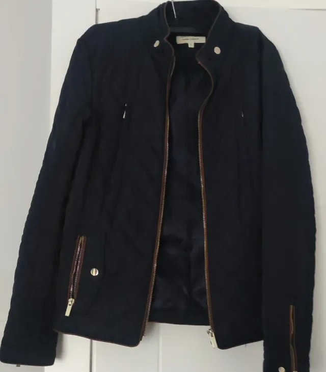 Chaqueta guateada negra