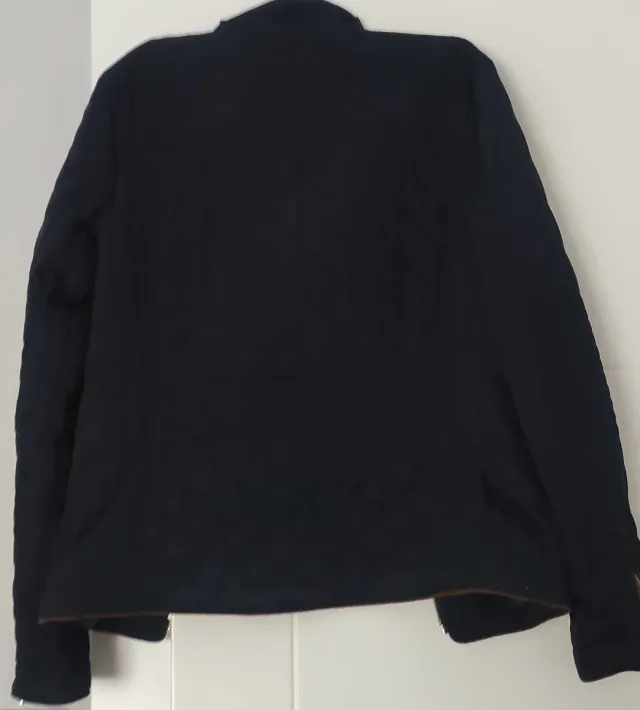 Chaqueta guateada negra